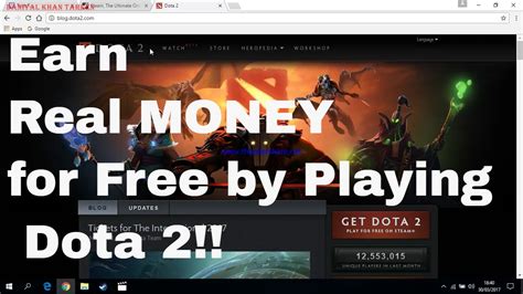 Play DOTA 2 & Earn Real Money .